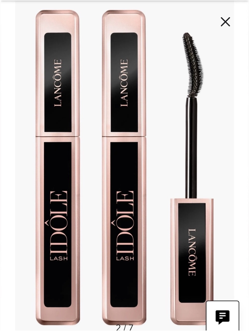 Lancôme Lash Idole Lengthening & Volumizing Mascara Duo in Black 2 x 8ml